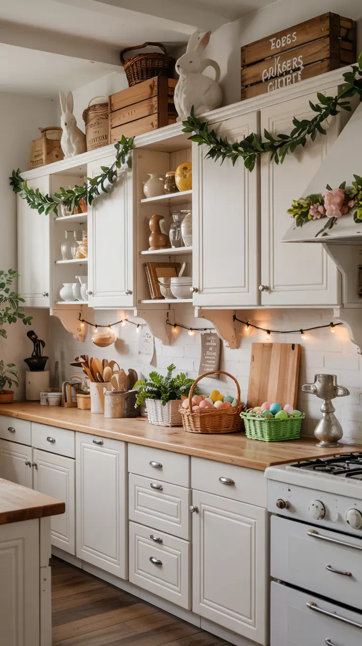 20 Easter Kitchen Decor Ideas 2026 - Rustic, DIY, Farmhouse & French Country Kitchen Inspiration