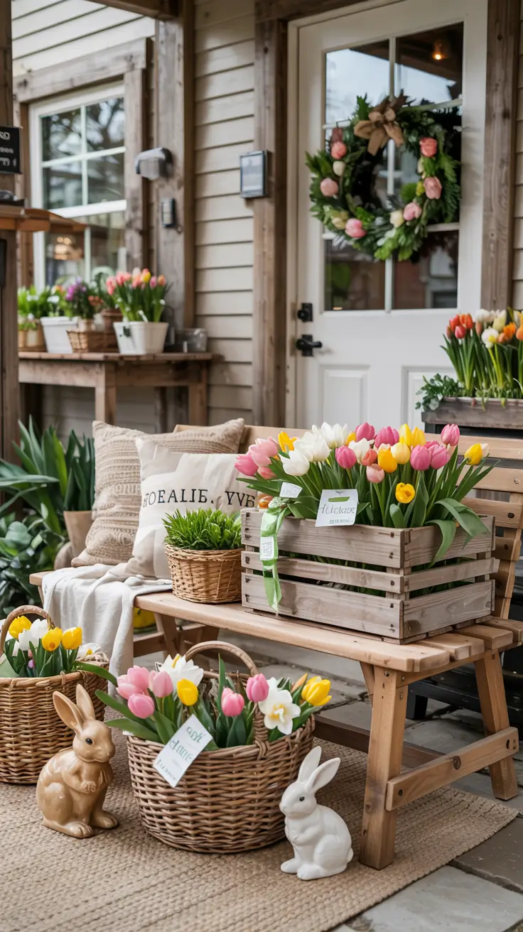 25 Easter Outdoor Decor Ideas 2026 - Creative Spring Yard, Porch And Front Door Decorations