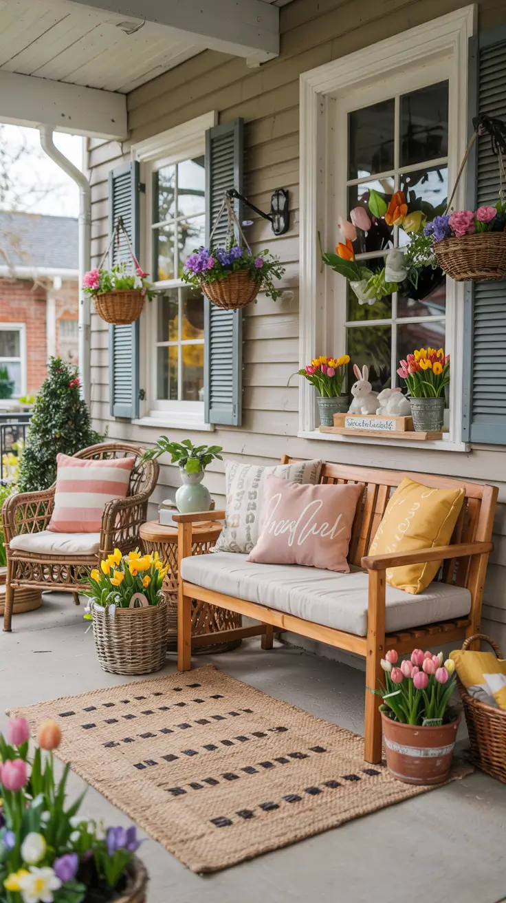 25 Easter Outdoor Decor Ideas 2026 - Creative Spring Yard, Porch And Front Door Decorations
