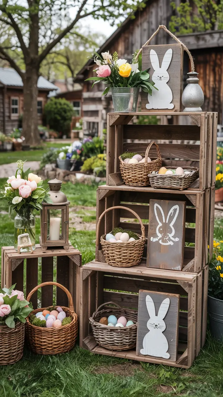 25 Easter Outdoor Decor Ideas 2026 - Creative Spring Yard, Porch And Front Door Decorations