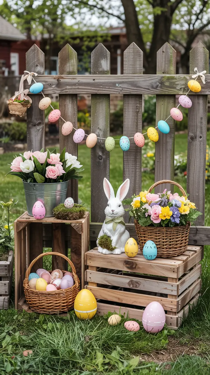 25 Easter Outdoor Decor Ideas 2026 - Creative Spring Yard, Porch And Front Door Decorations