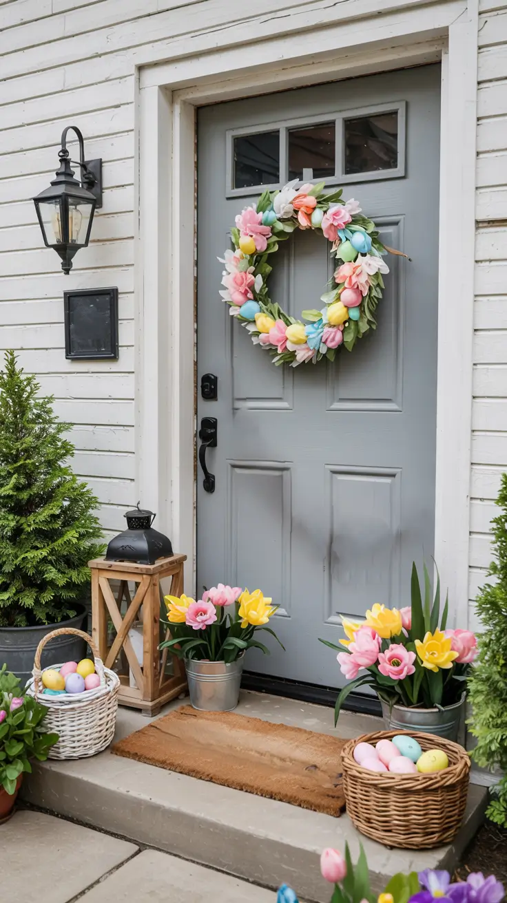 25 Easter Outdoor Decor Ideas 2026 - Creative Spring Yard, Porch And Front Door Decorations