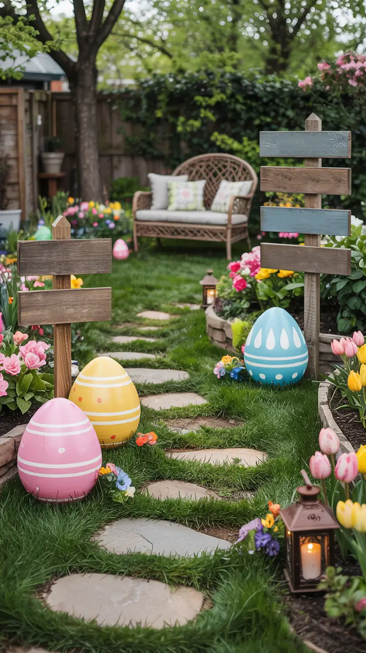 25 Easter Outdoor Decor Ideas 2026 - Creative Spring Yard, Porch And Front Door Decorations