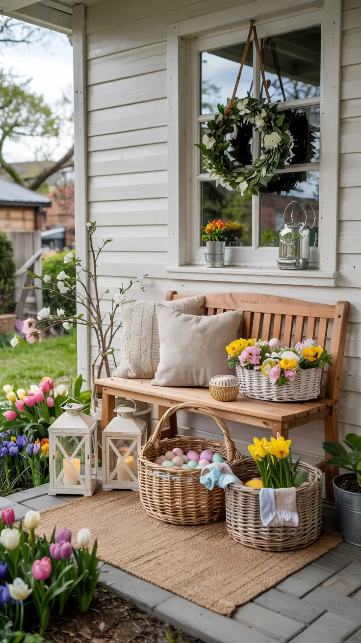 25 Easter Outdoor Decor Ideas 2026 - Creative Spring Yard, Porch And Front Door Decorations