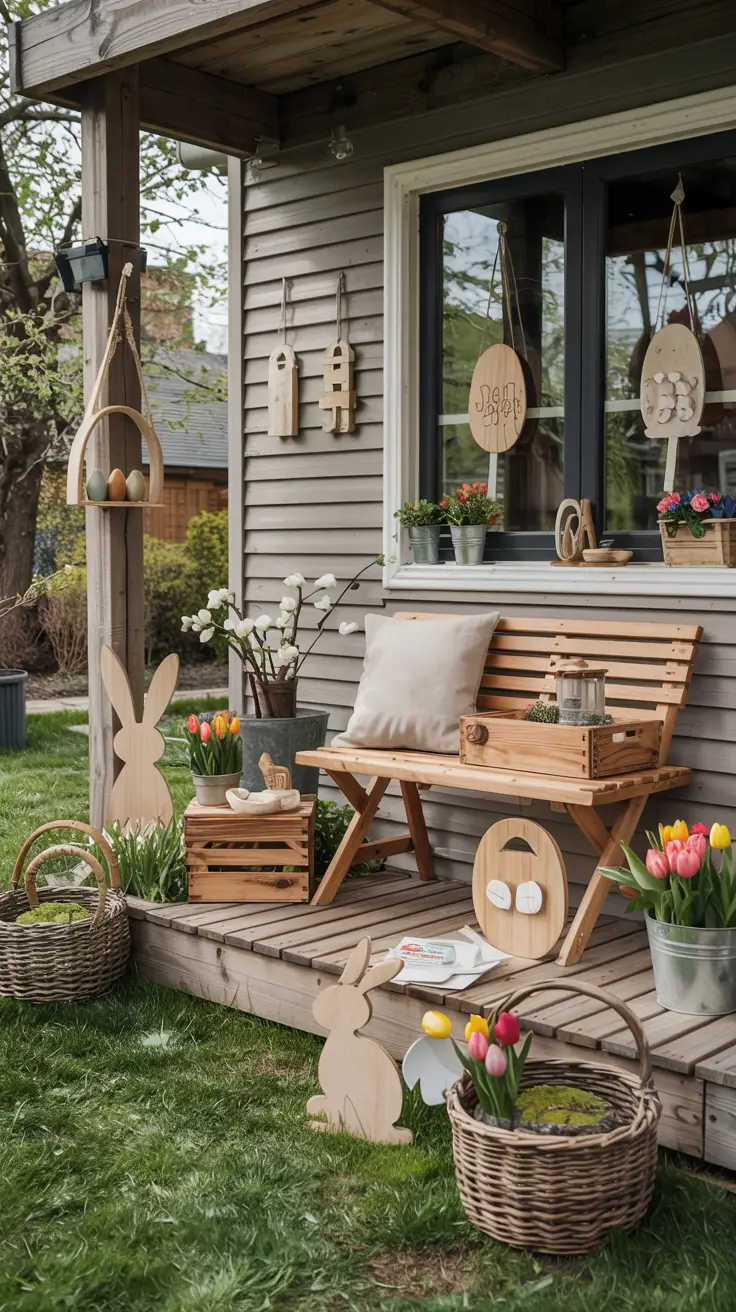 25 Easter Outdoor Decor Ideas 2026 - Creative Spring Yard, Porch And Front Door Decorations