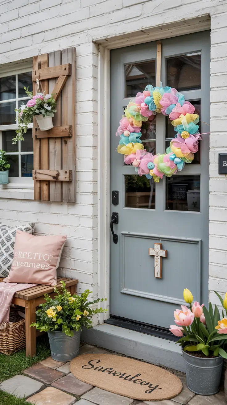 20 Easter Wreath Ideas 2026 - DIY Spring, Grapevine, Rustic and Elegant Designs