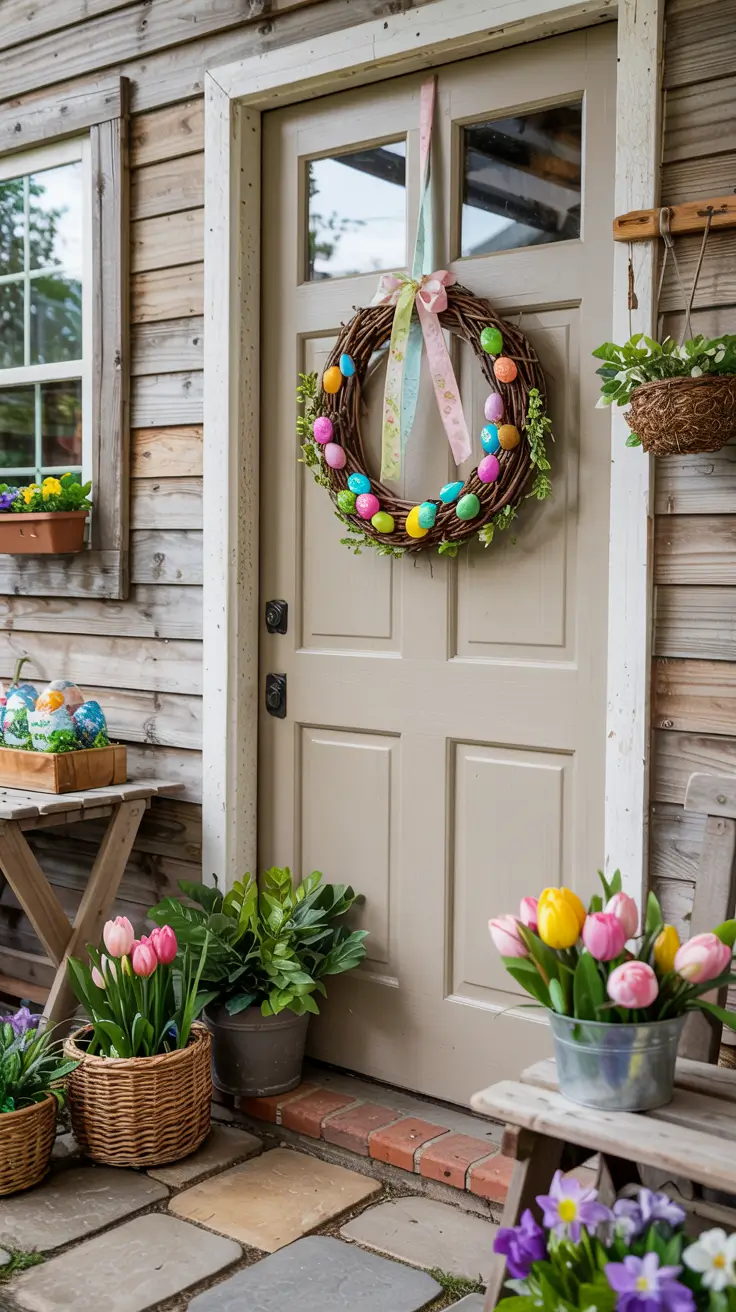 20 Easter Wreath Ideas 2026 - DIY Spring, Grapevine, Rustic and Elegant Designs