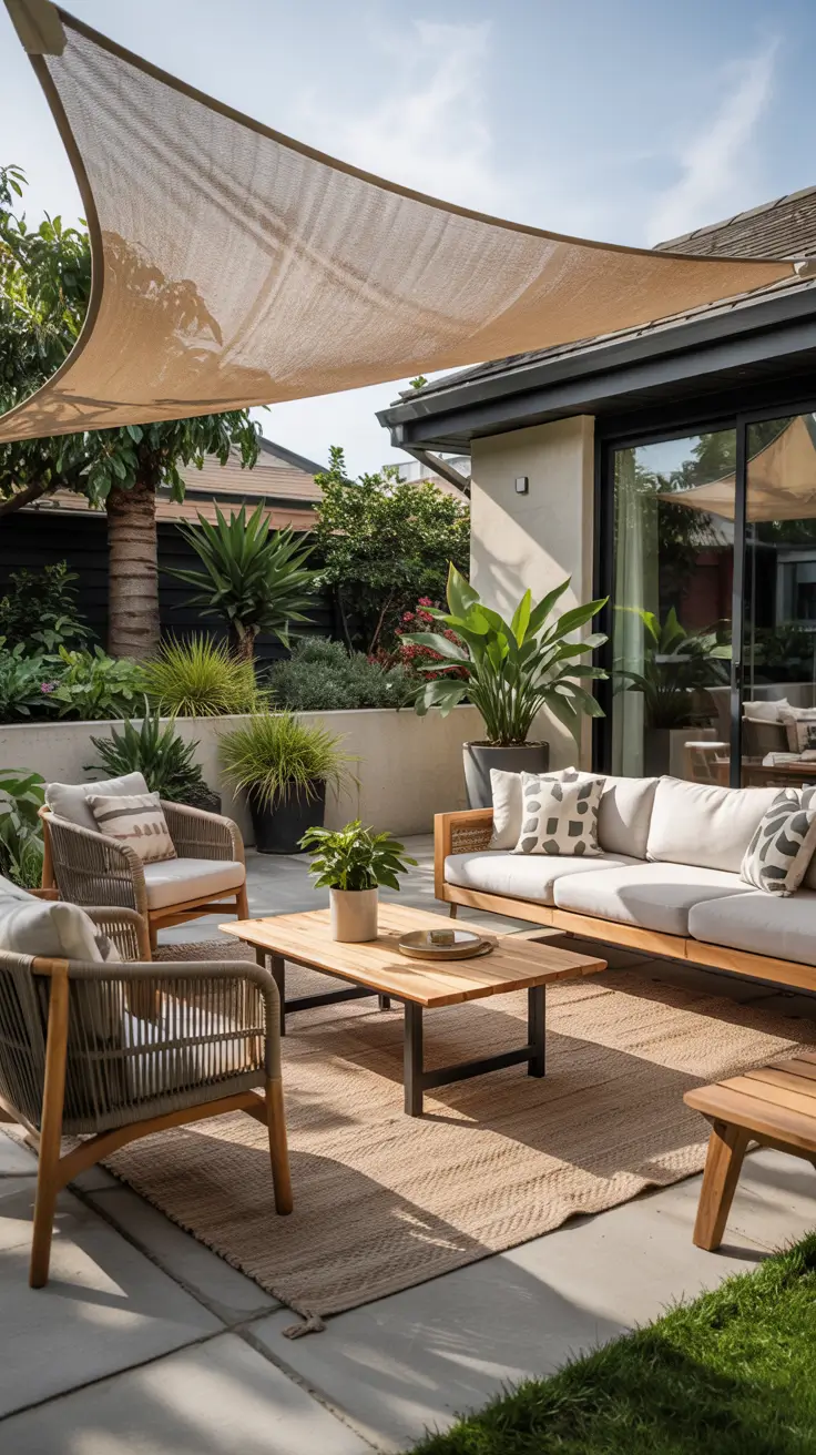 35 Sun Sail Shade Ideas For Your Outdoor Space 2026: Stylish Patio, Pool And Backyard Shade Solutions