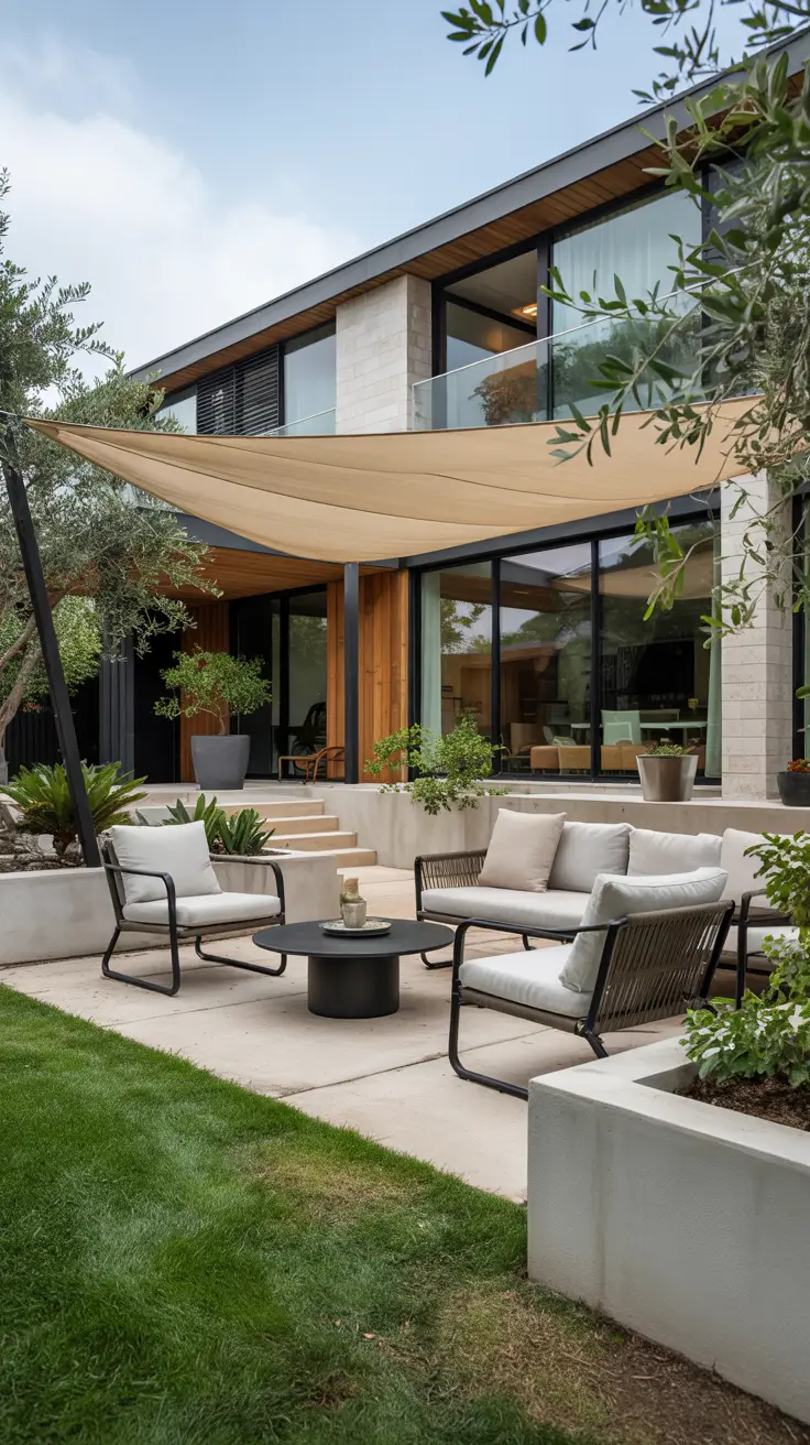 35 Sun Sail Shade Ideas For Your Outdoor Space 2026: Stylish Patio, Pool And Backyard Shade Solutions