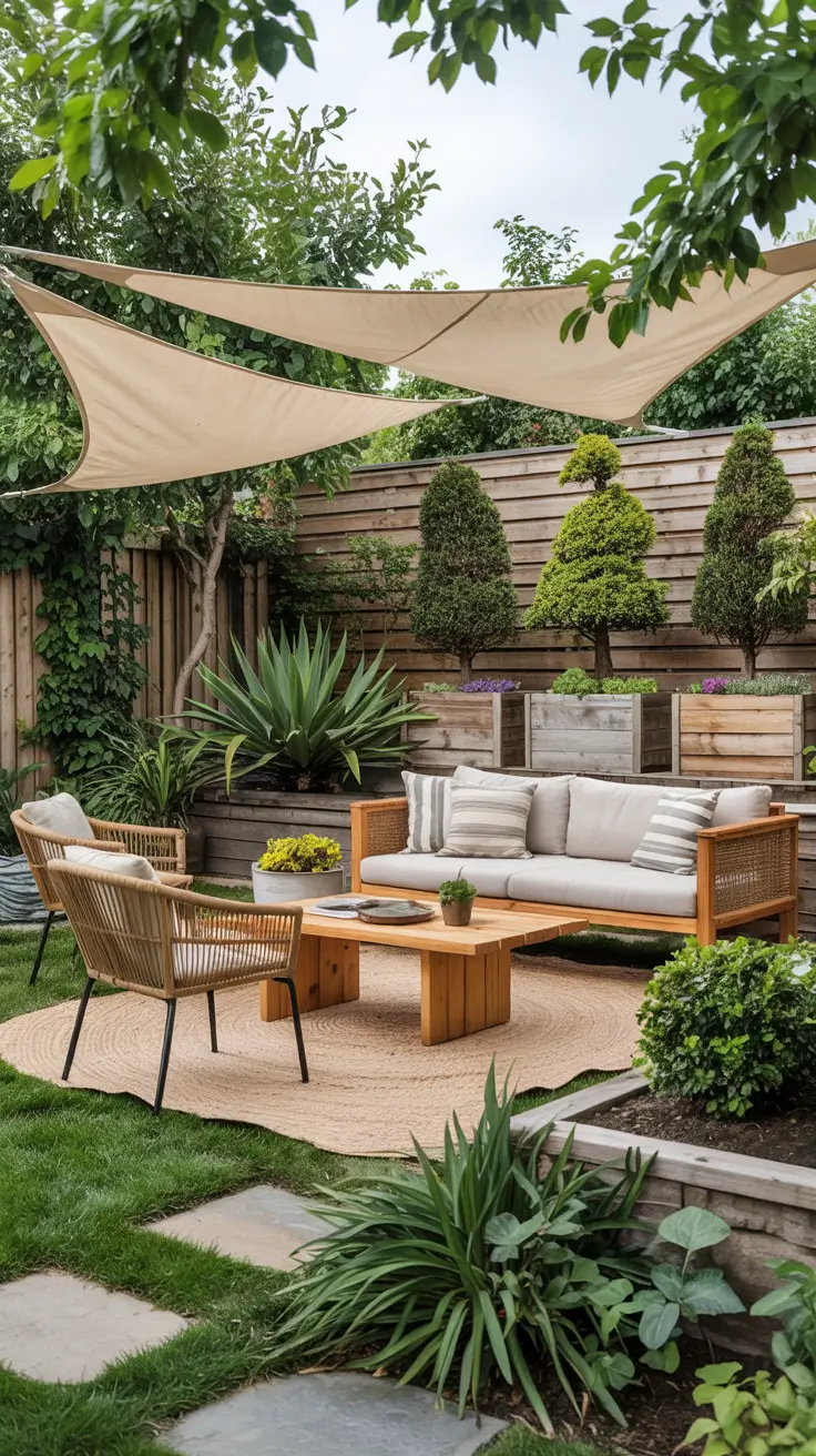 35 Sun Sail Shade Ideas For Your Outdoor Space 2026: Stylish Patio, Pool And Backyard Shade Solutions