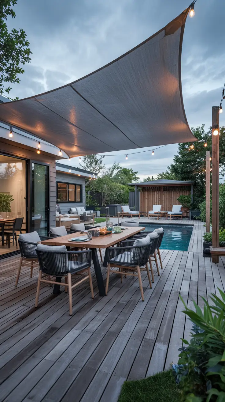 35 Sun Sail Shade Ideas For Your Outdoor Space 2026: Stylish Patio, Pool And Backyard Shade Solutions