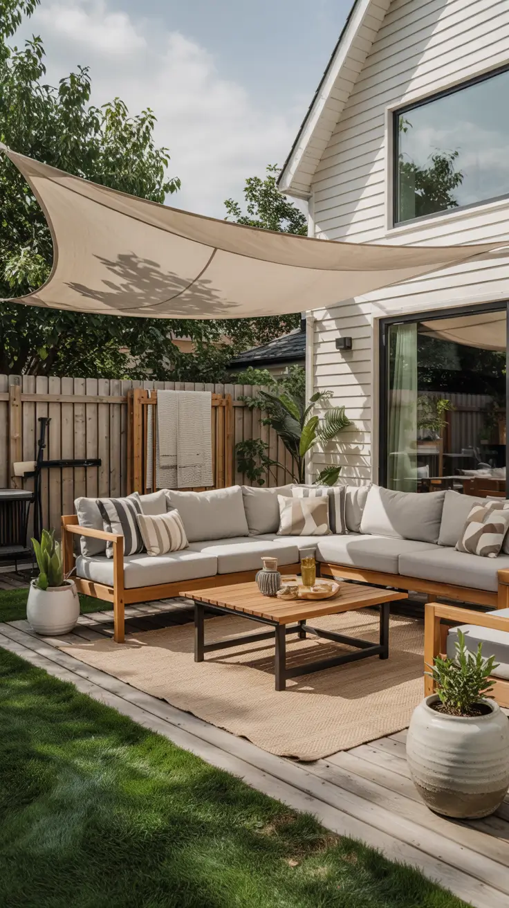 35 Sun Sail Shade Ideas For Your Outdoor Space 2026: Stylish Patio, Pool And Backyard Shade Solutions
