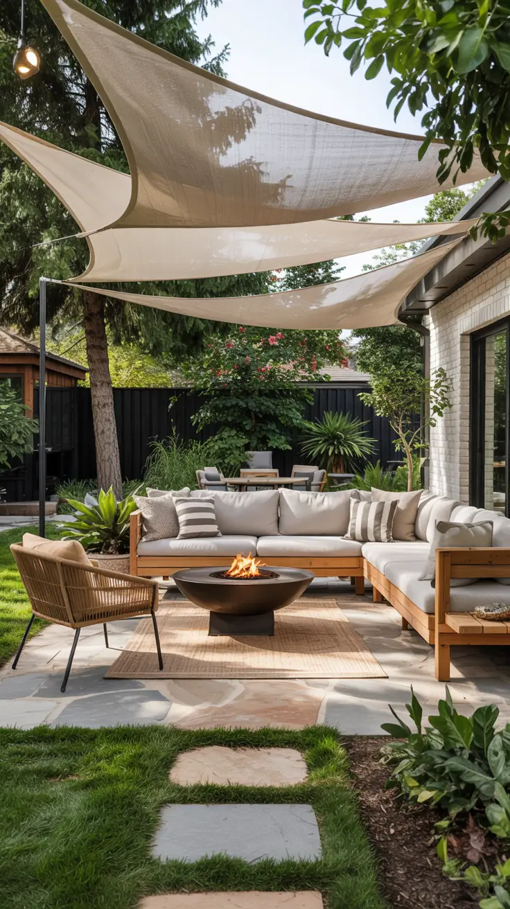 35 Sun Sail Shade Ideas For Your Outdoor Space 2026: Stylish Patio, Pool And Backyard Shade Solutions