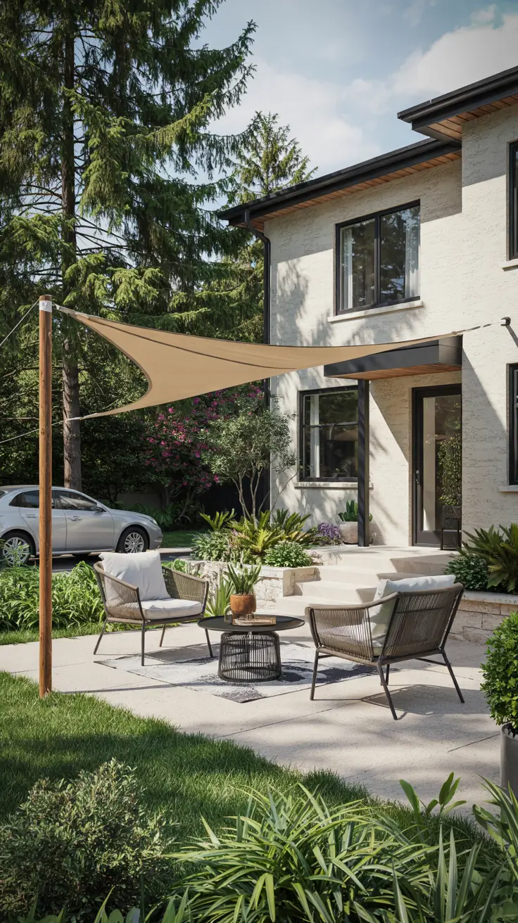 35 Sun Sail Shade Ideas For Your Outdoor Space 2026: Stylish Patio, Pool And Backyard Shade Solutions
