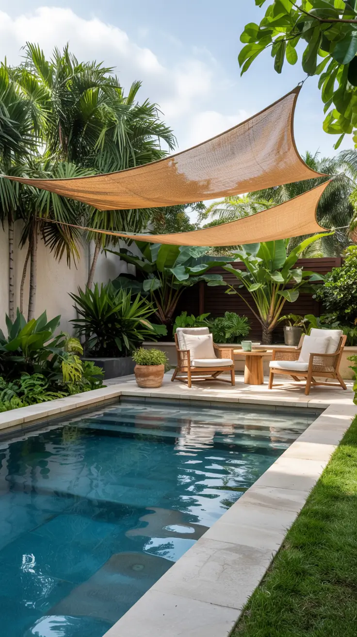 35 Sun Sail Shade Ideas For Your Outdoor Space 2026: Stylish Patio, Pool And Backyard Shade Solutions