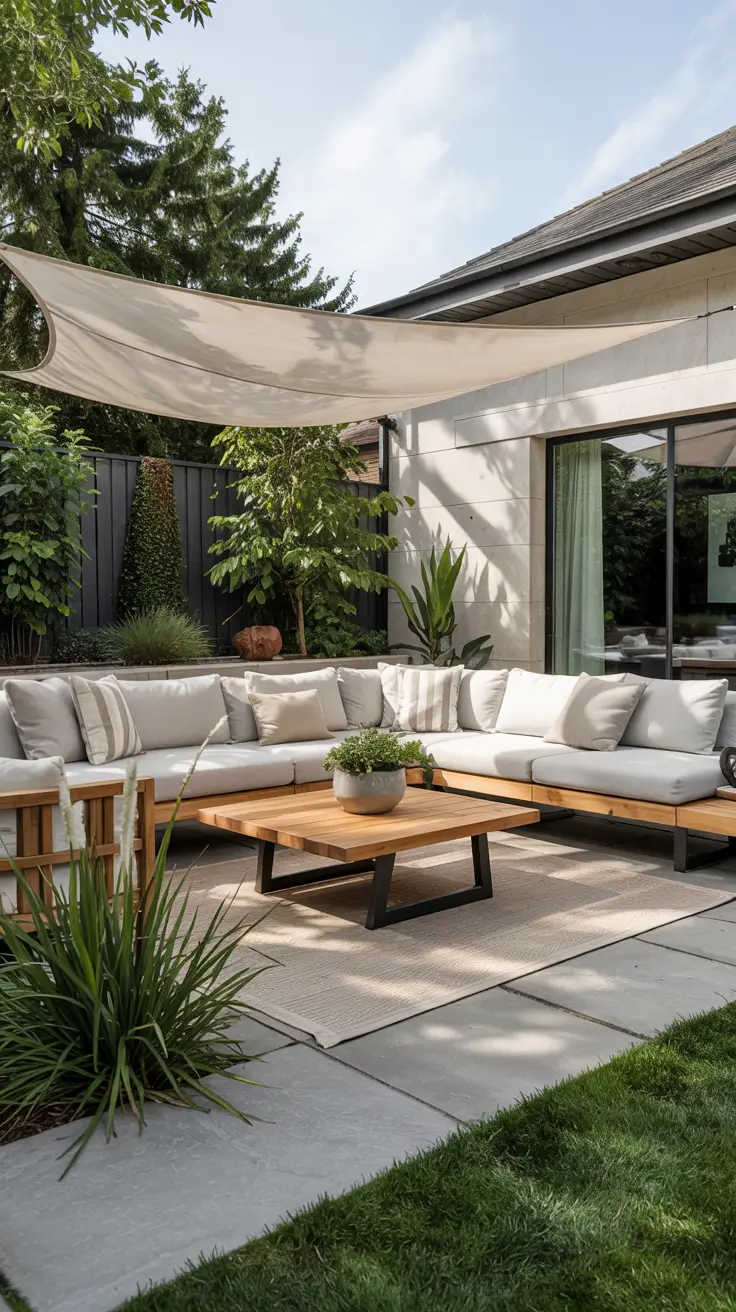 25 Sun Shade Sail Ideas Backyards 2026 For Stylish Outdoor Shade With Triangle, Diy And Lights