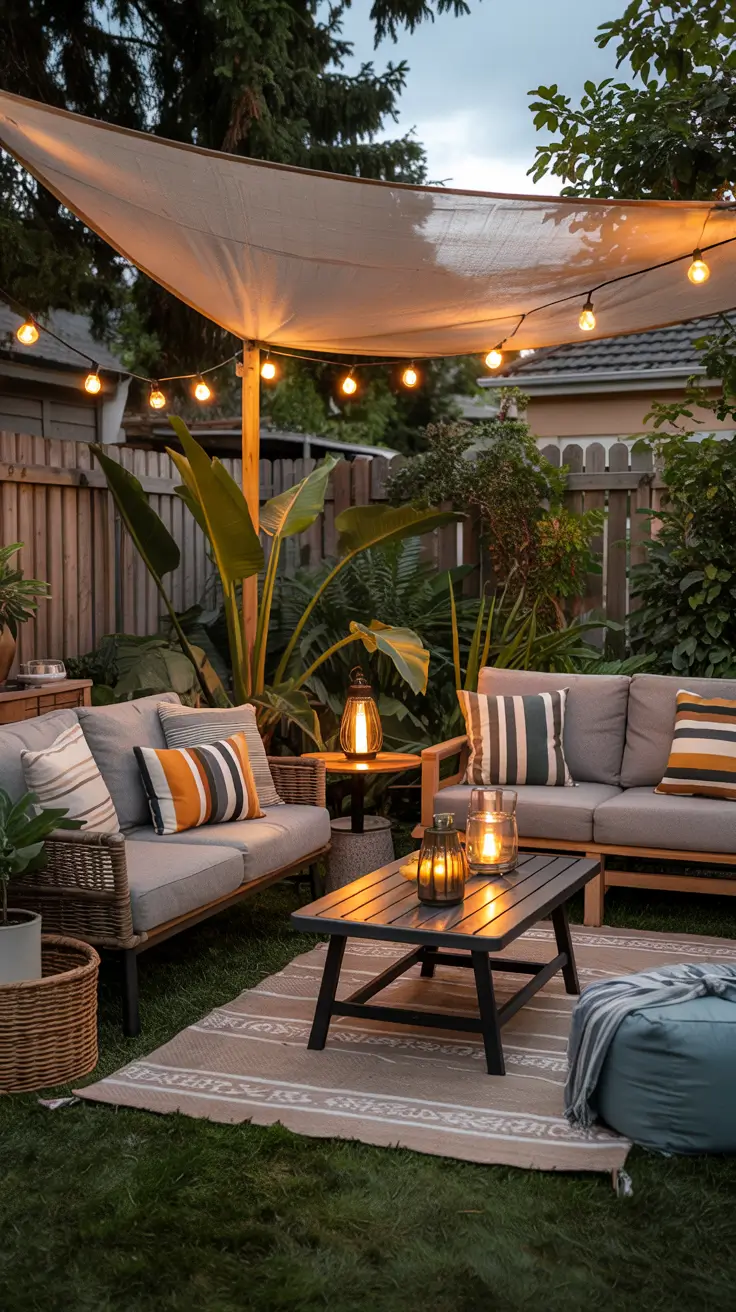 25 Sun Shade Sail Ideas Backyards 2026 For Stylish Outdoor Shade With Triangle, Diy And Lights