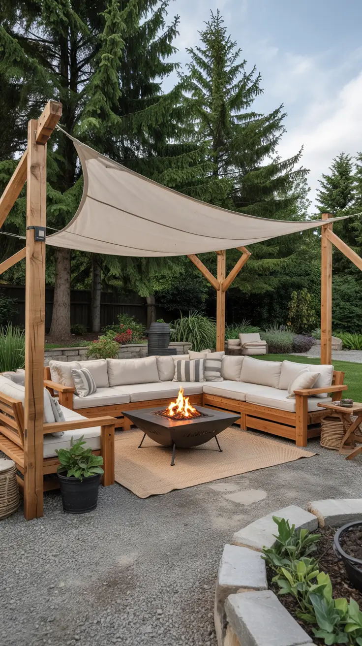 25 Sun Shade Sail Ideas Backyards 2026 For Stylish Outdoor Shade With Triangle, Diy And Lights