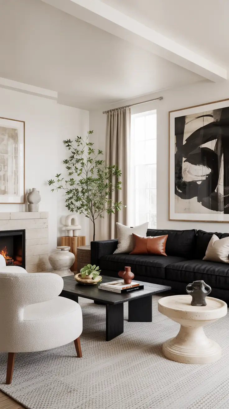 35 Black Sofa For Living Room 2026 Ideas That Feel Stylish And Timeless