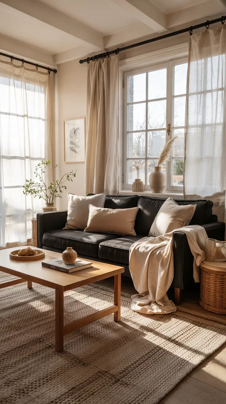 35 Black Sofa For Living Room 2026 Ideas That Feel Stylish And Timeless