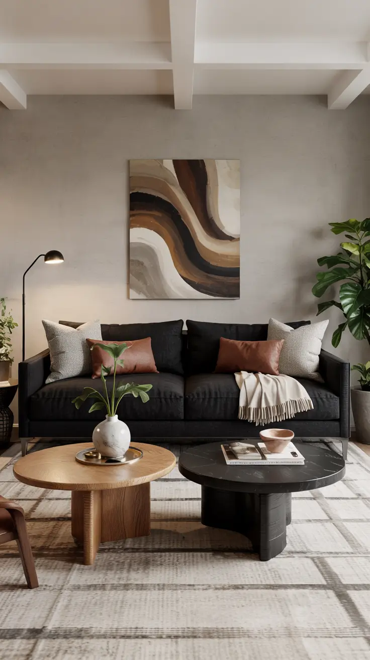 35 Black Sofa For Living Room 2026 Ideas That Feel Stylish And Timeless