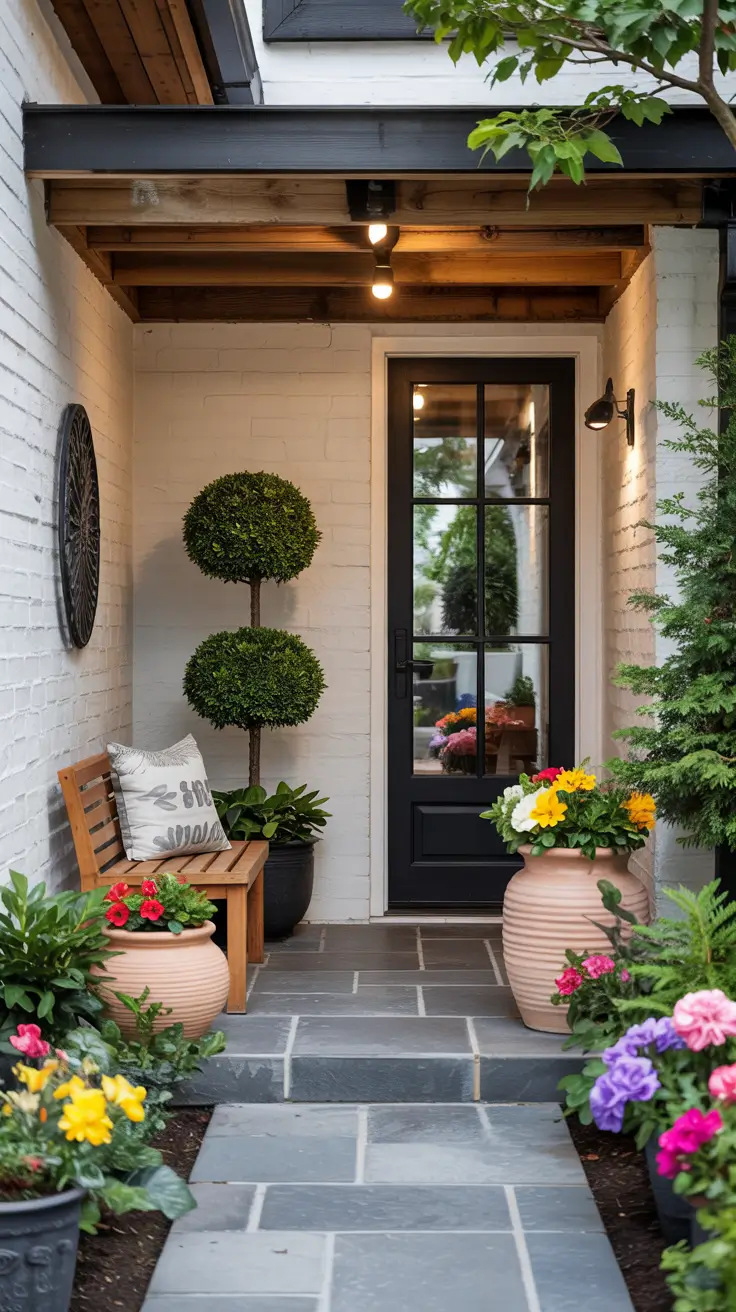 30 Front Porch Flower Pots 2026 Ideas For Entrance, Planters And Seasonal Decor