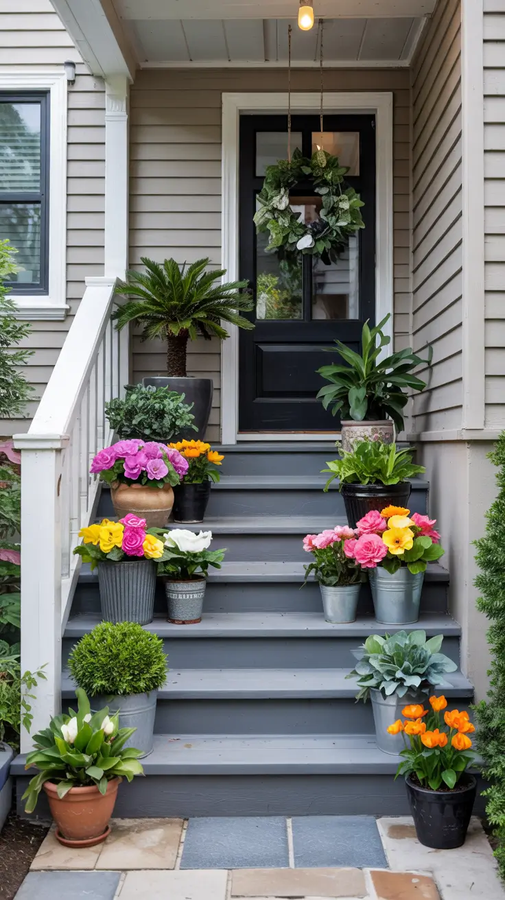 30 Front Porch Flower Pots 2026 Ideas For Entrance, Planters And Seasonal Decor