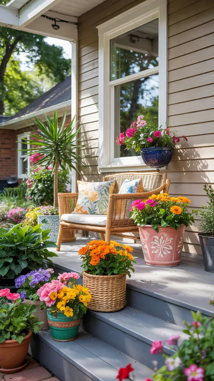 30 Front Porch Flower Pots 2026 Ideas For Entrance, Planters And Seasonal Decor