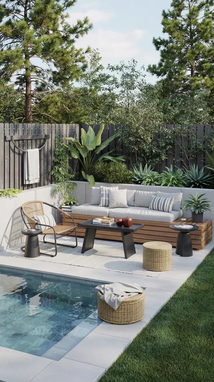 20 Small Pool Deck Ideas 2026 For Stylish And Functional Backyard Designs